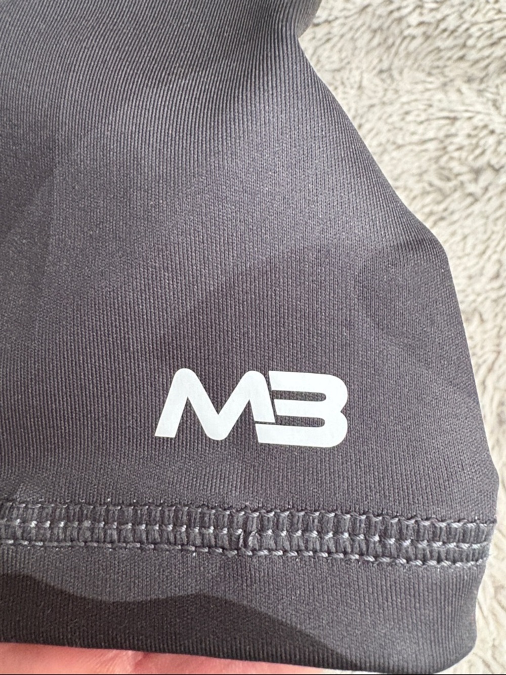 M3 Women's Black Camo Bike Shorts - High-Performance Activewear - Picture 6 of 6